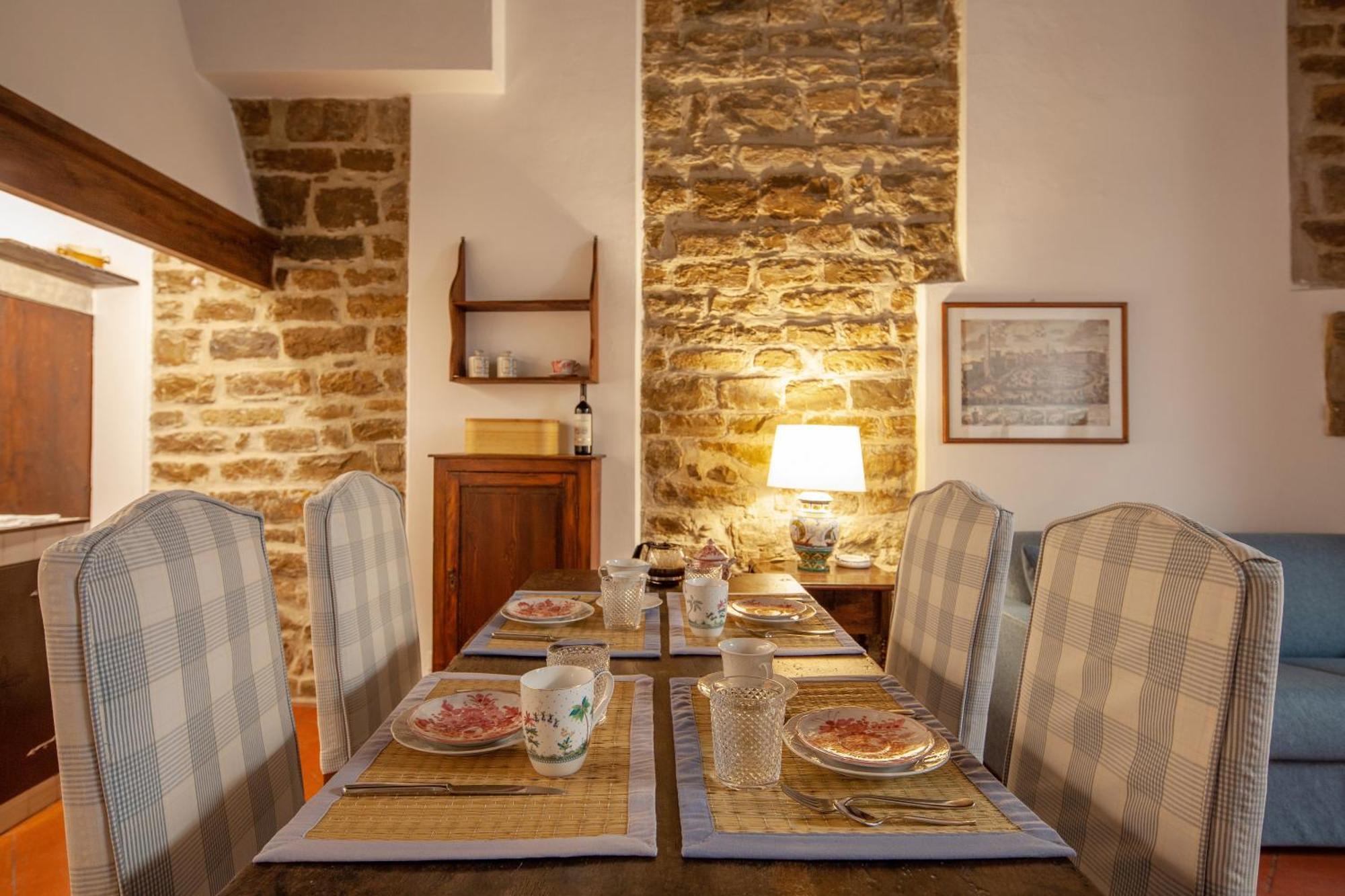 Aurora'S, Renaissance Suite, Historic Apartment, Pivot Location, Few Walks From All, Ac Bedroom Florencie Exteriér fotografie
