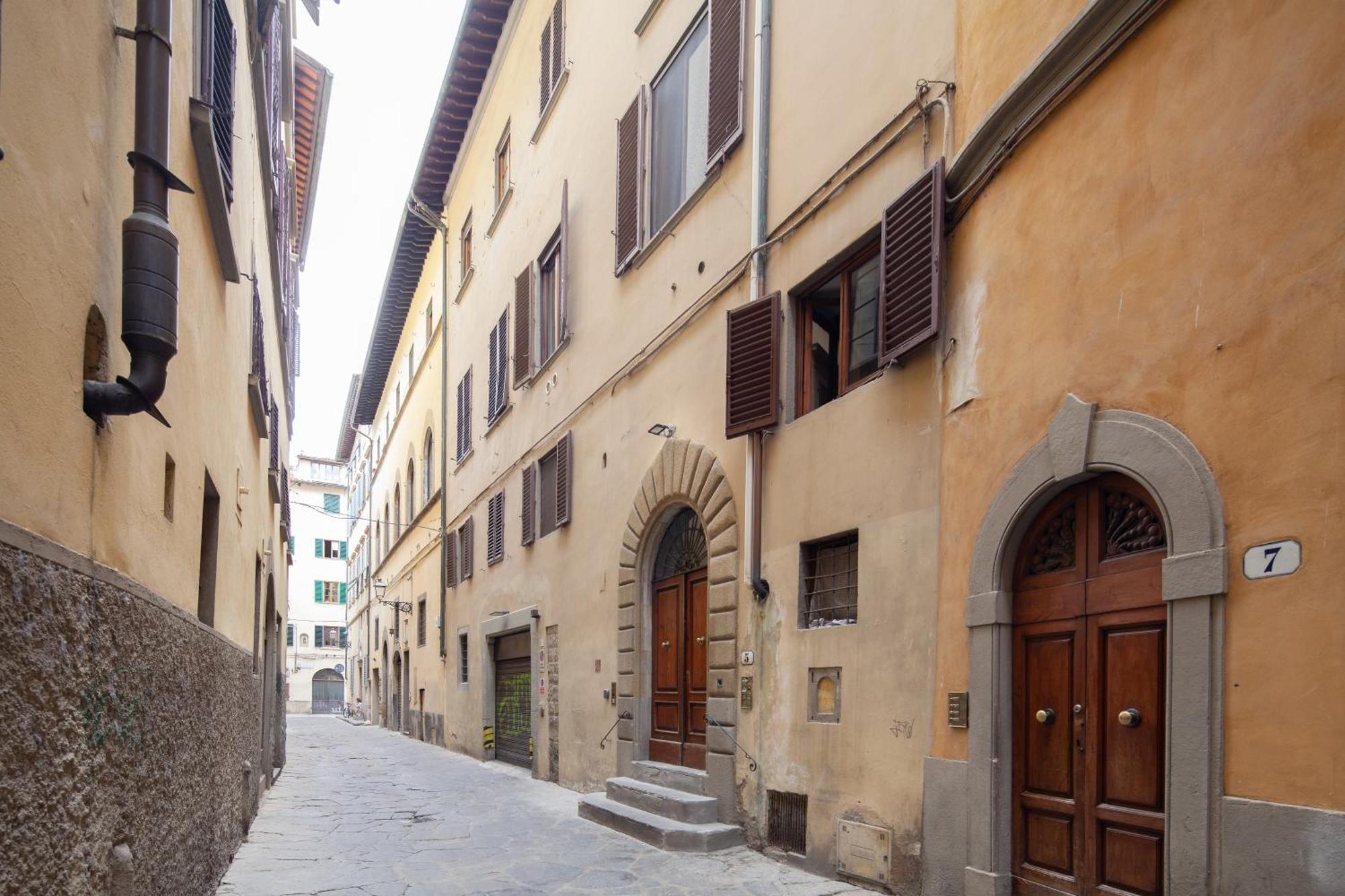 Aurora'S, Renaissance Suite, Historic Apartment, Pivot Location, Few Walks From All, Ac Bedroom Florencie Exteriér fotografie